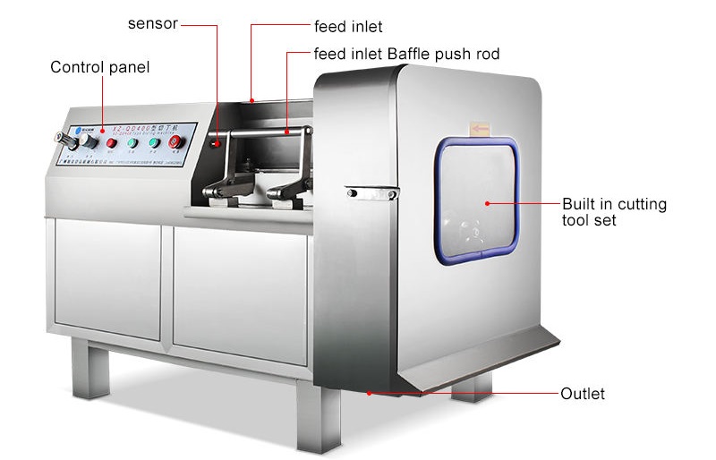 XZ-QD400 Meat Cutting Machine产品描述